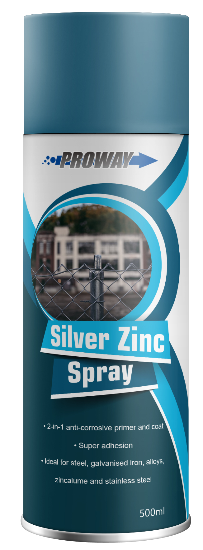 High quality  Silver Zinc Spray